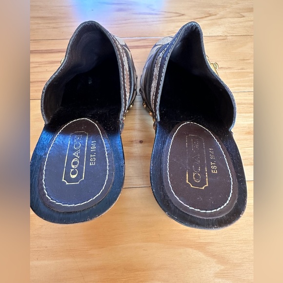 COACH SUTTON MULES/CLOGS - Picture 8 of 13